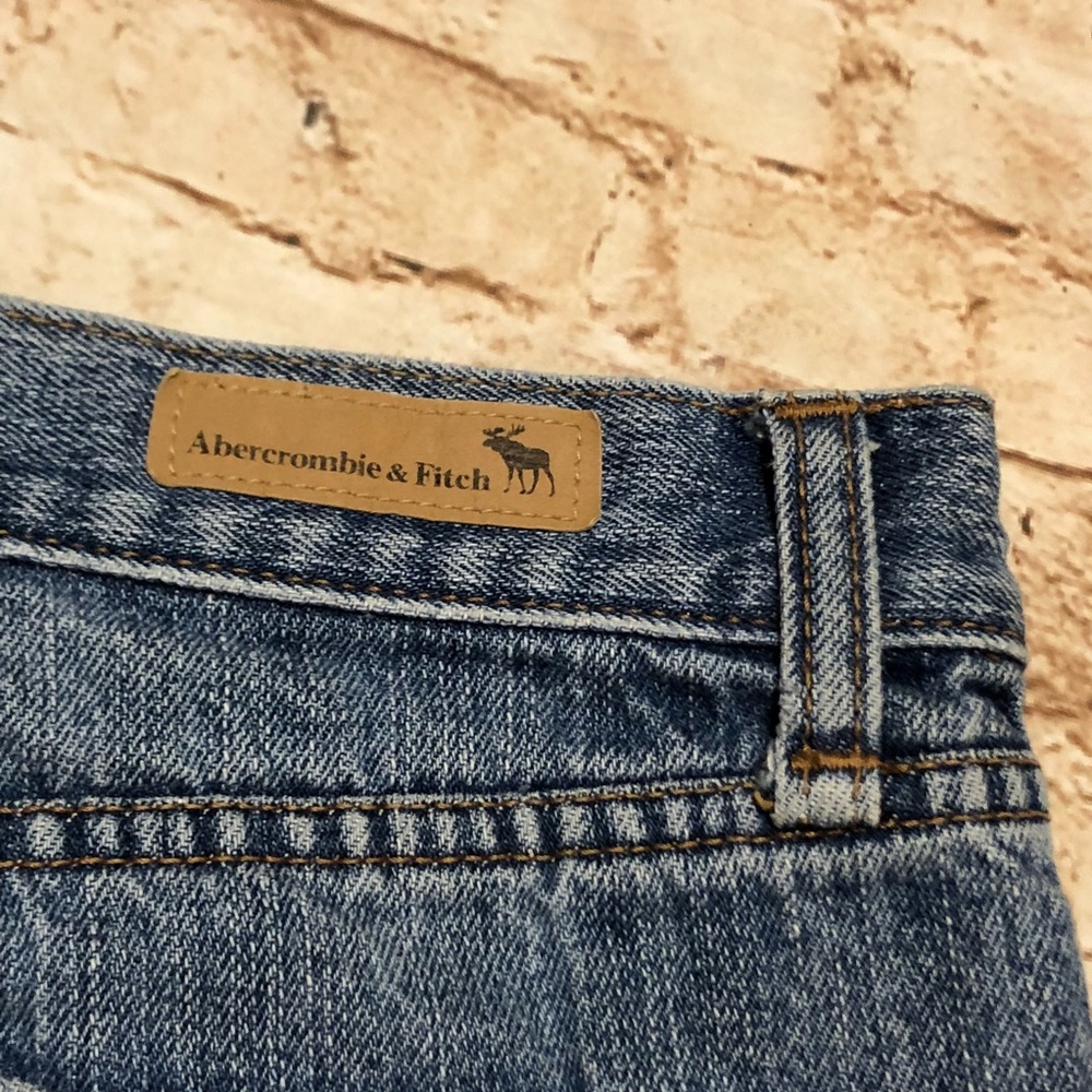 A+F Denim Cutoff Blue Jean Shorts - Picture 6 of 8